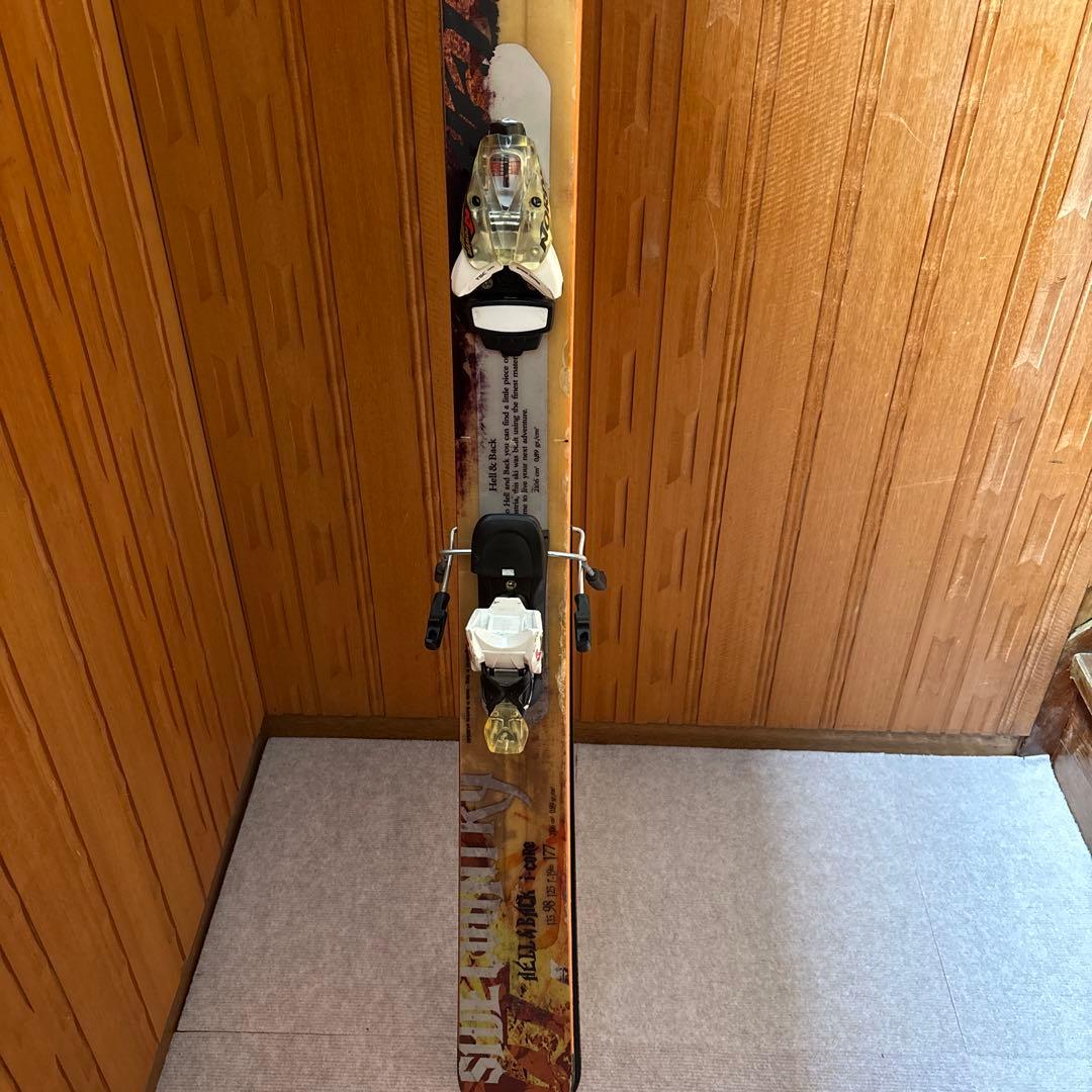 NORDICA フリースキー板　177cm