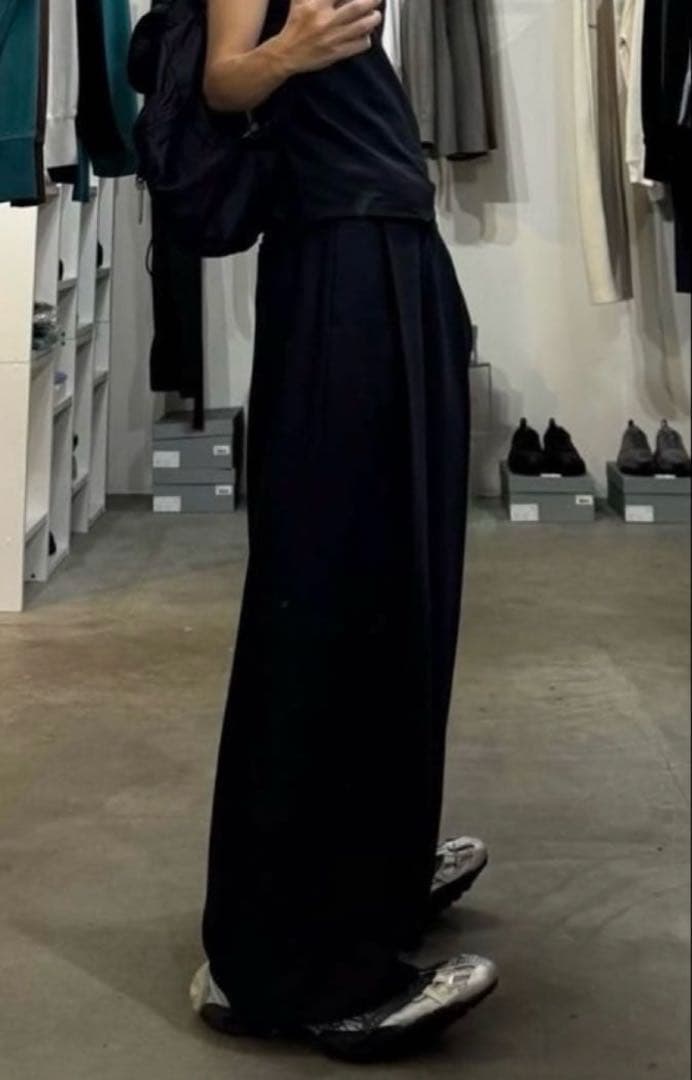 dries van noten ワイドスラックス