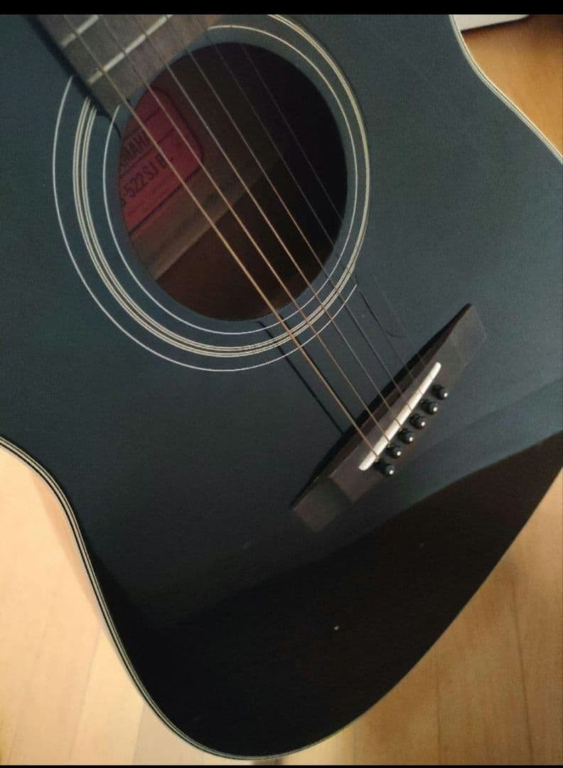 YAMAHA アコースティックギター FG-522 SJBL　替え弦付き！