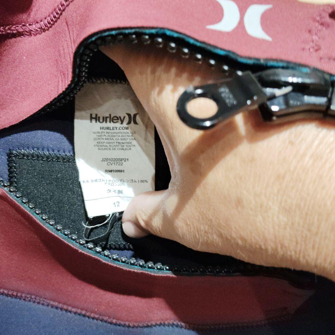 Hurley フルスーツ サイズ12 （150）赤・青　男の子用