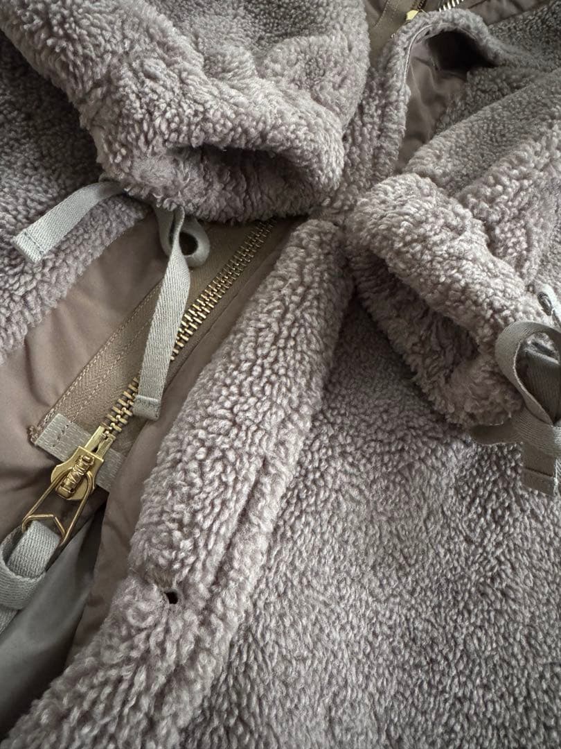 HYKE ボアフードコート