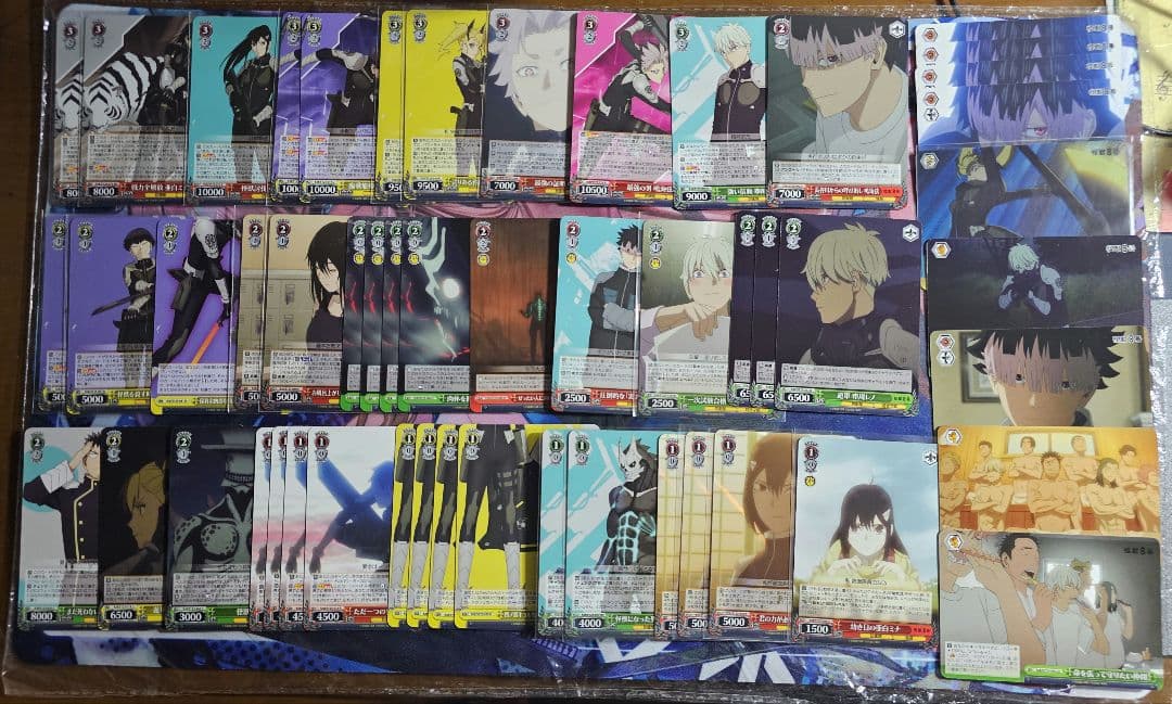 【パーツ多数】怪獣8号 8扉 デッキ ヴァイスシュヴァルツ WS