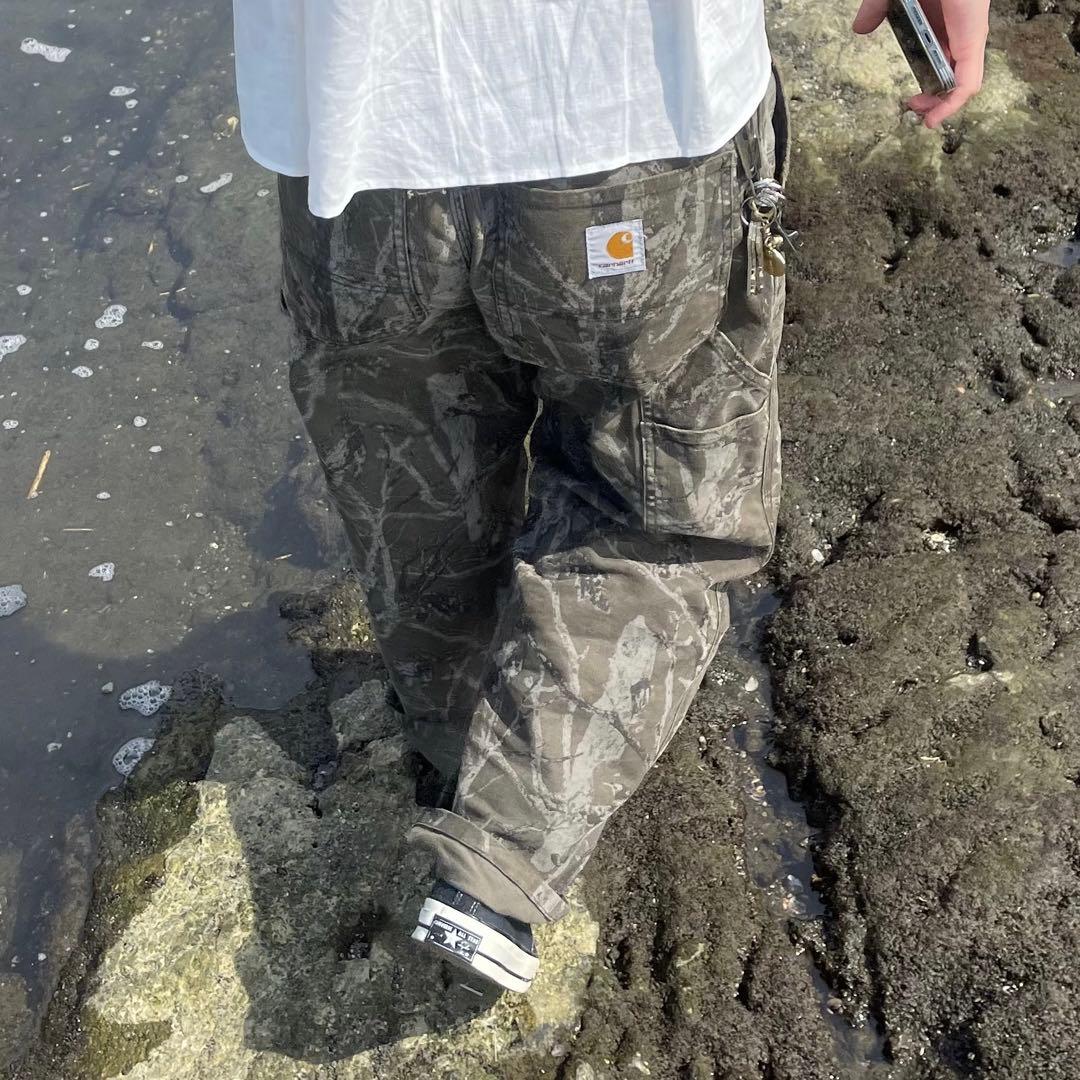 パンツ Carhartt Real Tree Camo Painter Pants
