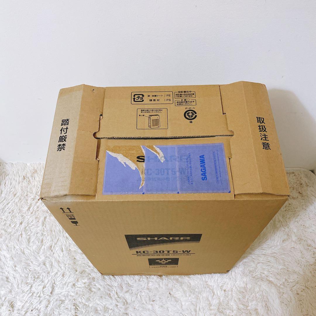 未使用品✨シャープ 加湿空気清浄機 KC-30T5-W ホワイト