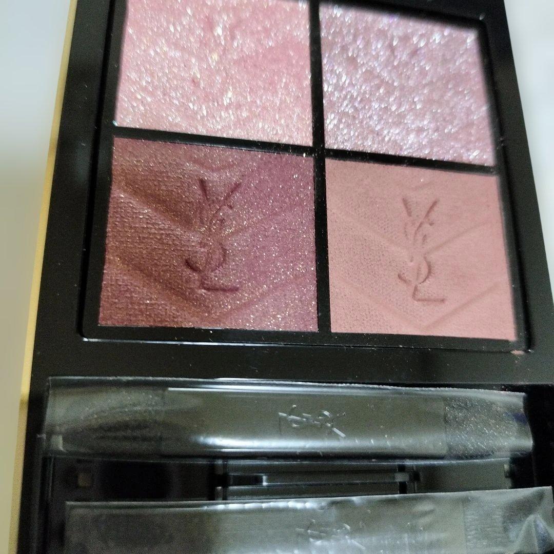 イブサンローランクチュールミニクラッチ 400番バビロンローズ