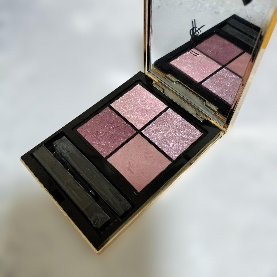 イブサンローランクチュールミニクラッチ 400番バビロンローズ