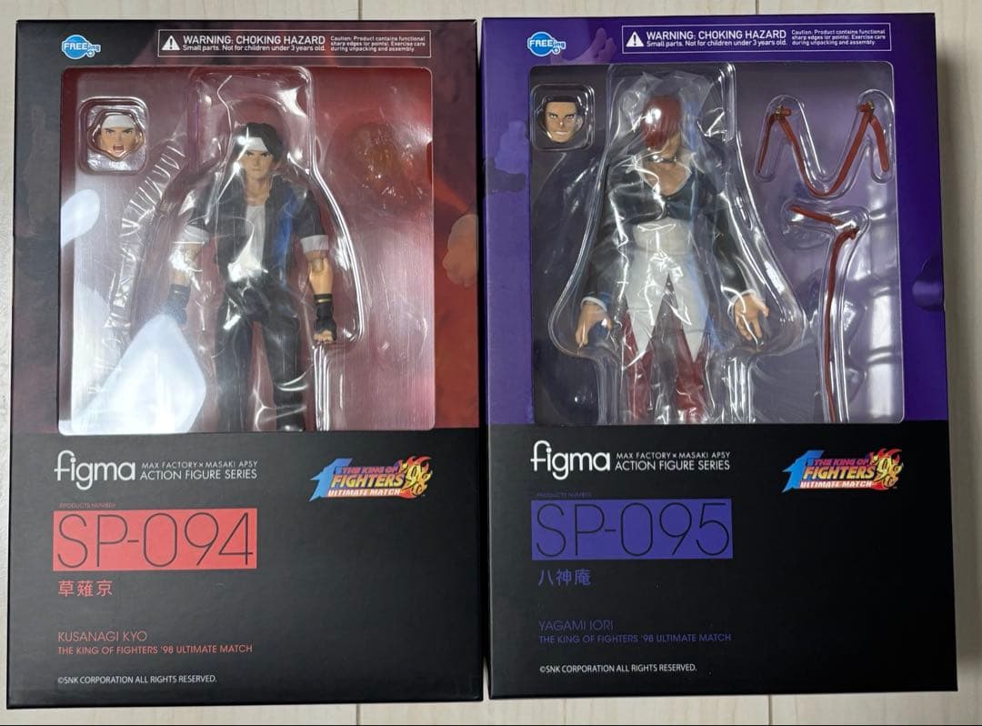 マックスファクトリー　figma KOF98 草薙京 八神庵 セット　新品未開封