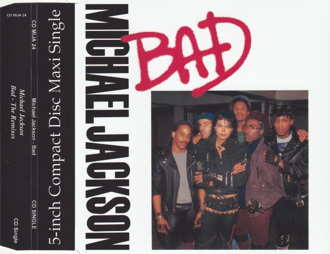 Michael Jackson　Bad　リミックス集　13トラック収録 CD