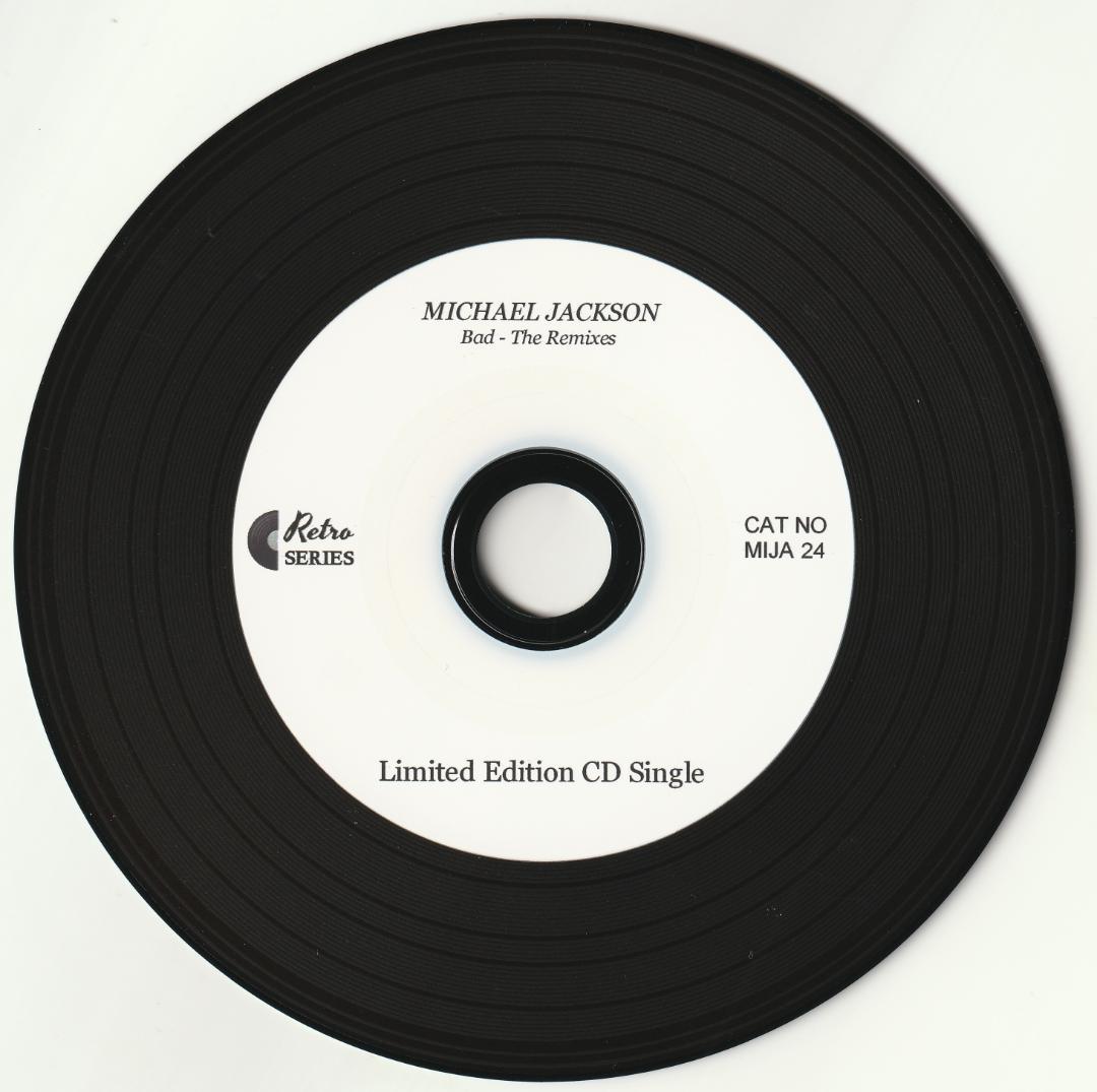 Michael Jackson　Bad　リミックス集　13トラック収録 CD