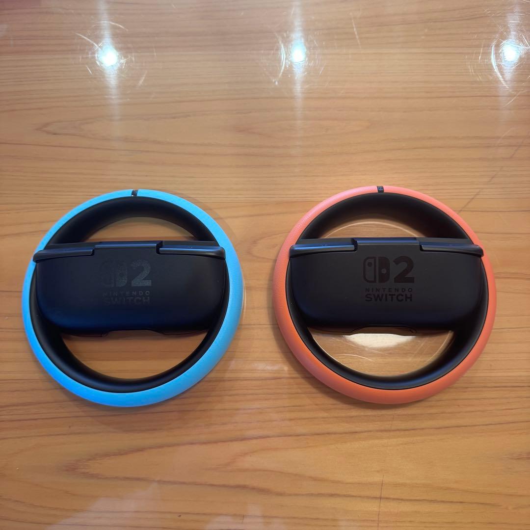 NintendoSwitch2本体、マリオカートワールド、ジョイコン2ハンドル