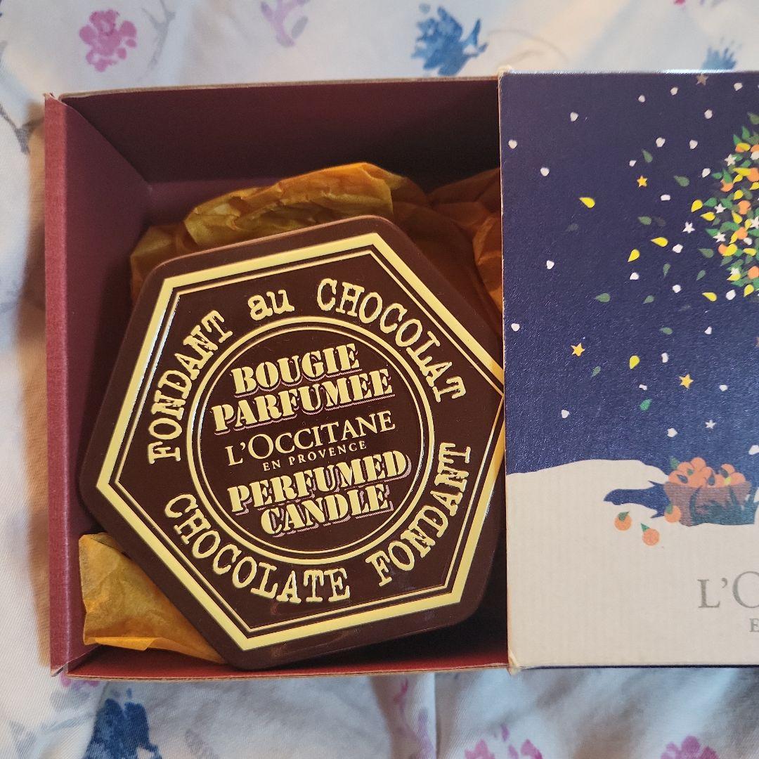 希少！ロクシタン　限定チョコフォンデュキャンドル　1度のみの使用