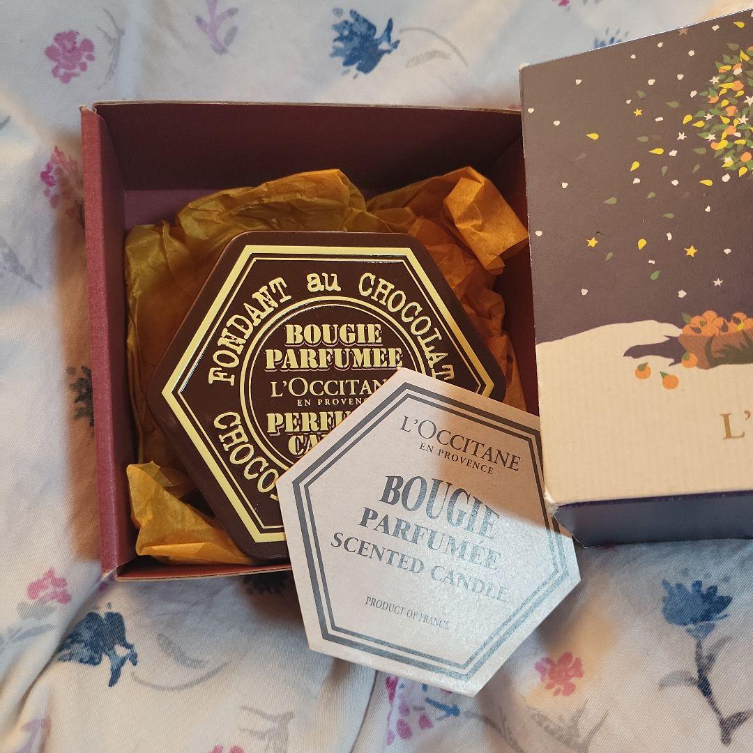 希少！ロクシタン　限定チョコフォンデュキャンドル　1度のみの使用