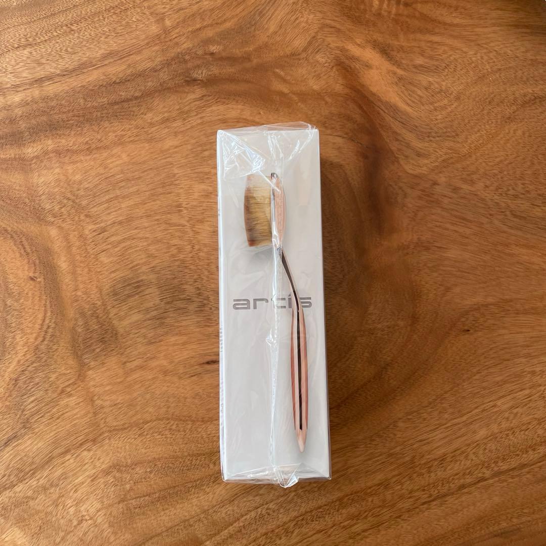アーティス artis メイクアップブラシエリート オーバル7 ローズゴールド