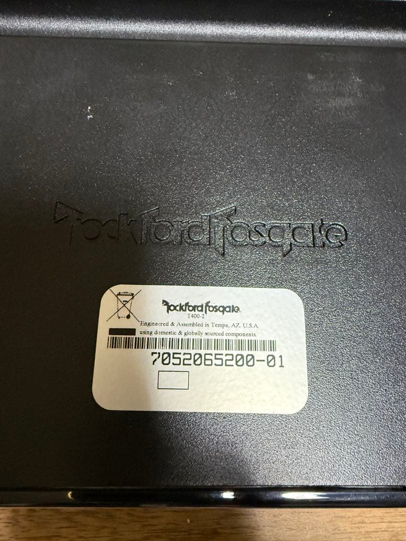 ROCKFORD FOSGATE ロックフォード　T400-2