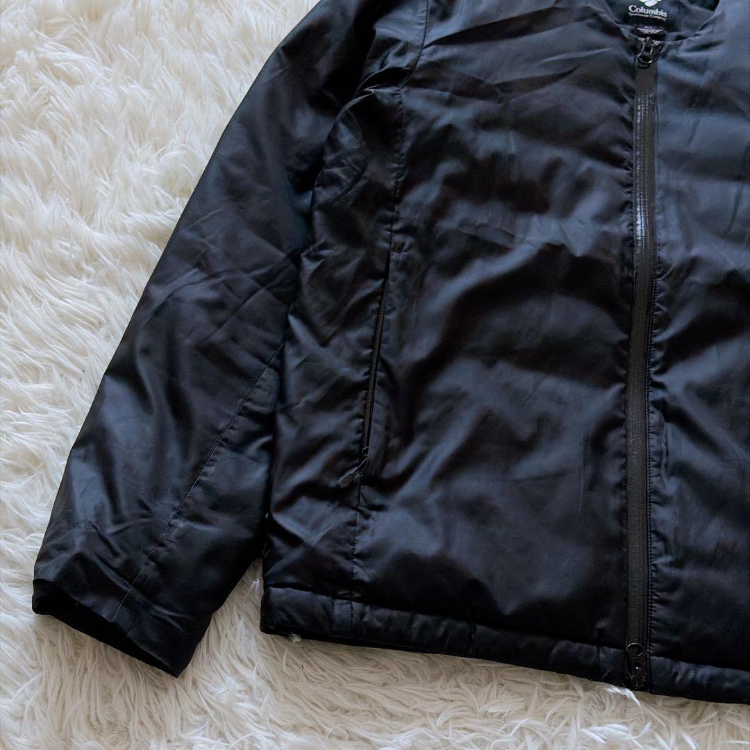 上位ライン✨コロンビア ブラックレーベル ダウンジャケット ブルゾン 黒