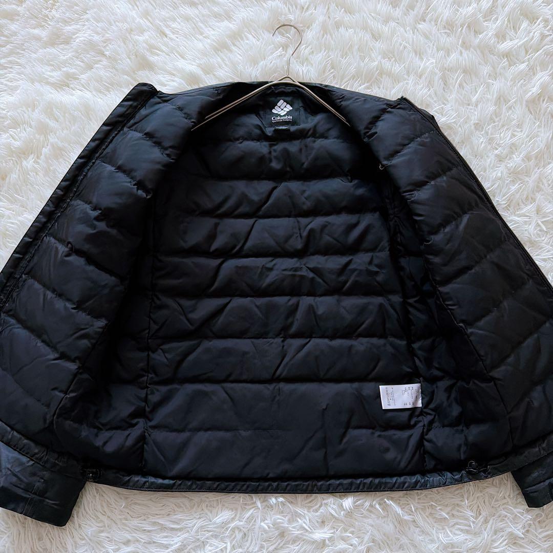 上位ライン✨コロンビア ブラックレーベル ダウンジャケット ブルゾン 黒