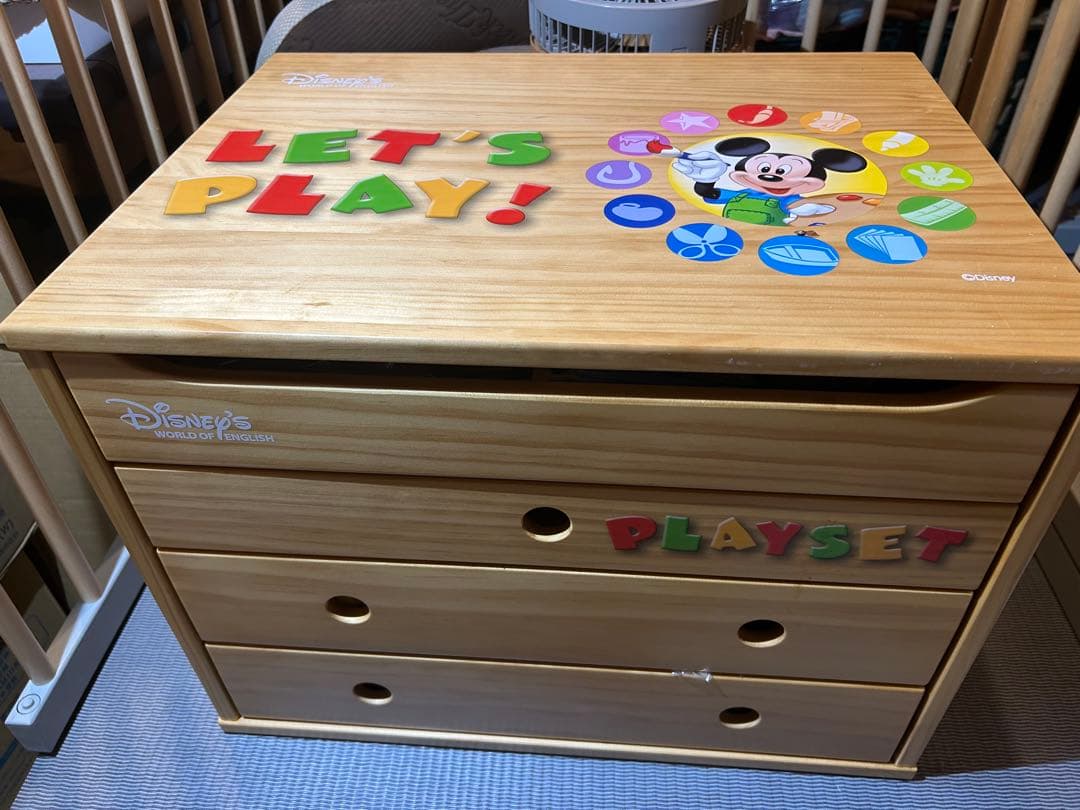 レッツプレイ DVDディズニー英語システム DWE 道具箱