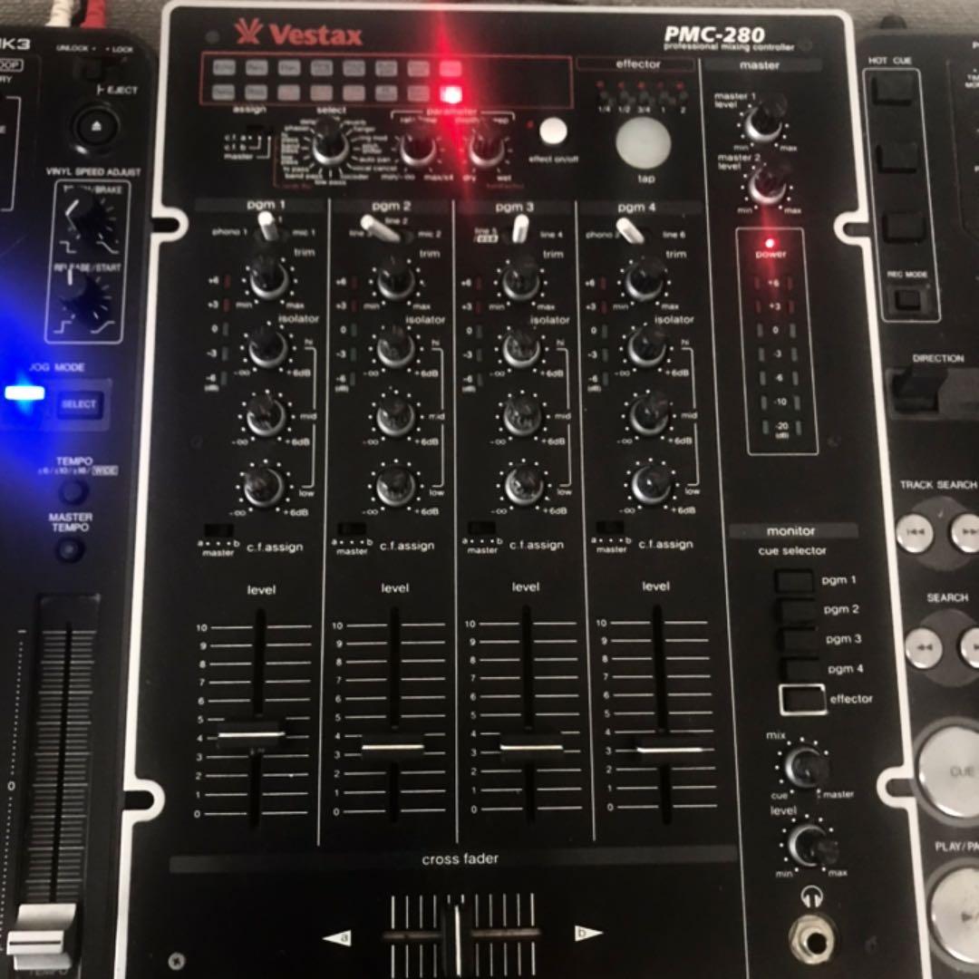 SUNLIGHT WORKS CDJ1000MK3&Vestaxミキサー