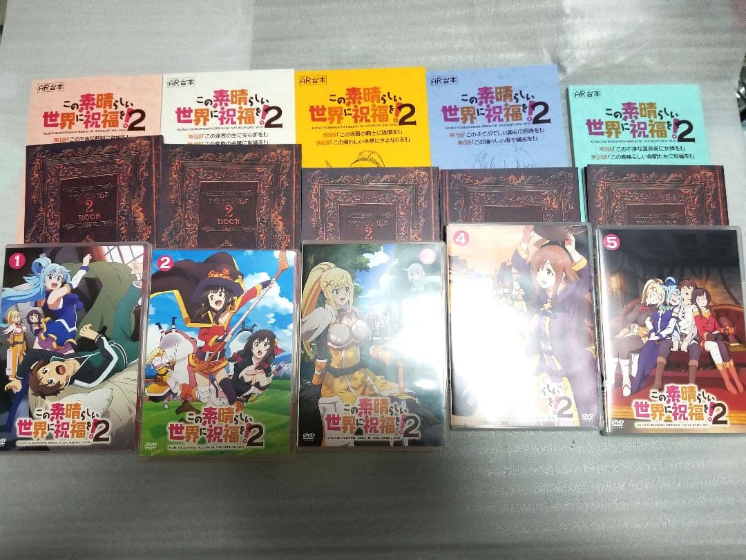 【1期、2期】この素晴らしい世界に祝福を！　DVDセット
