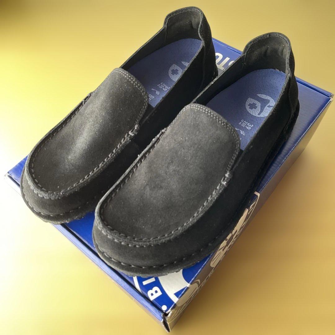 【BIRKENSTOCK 】Utti / ウッティ　レザースリッポンシューズ