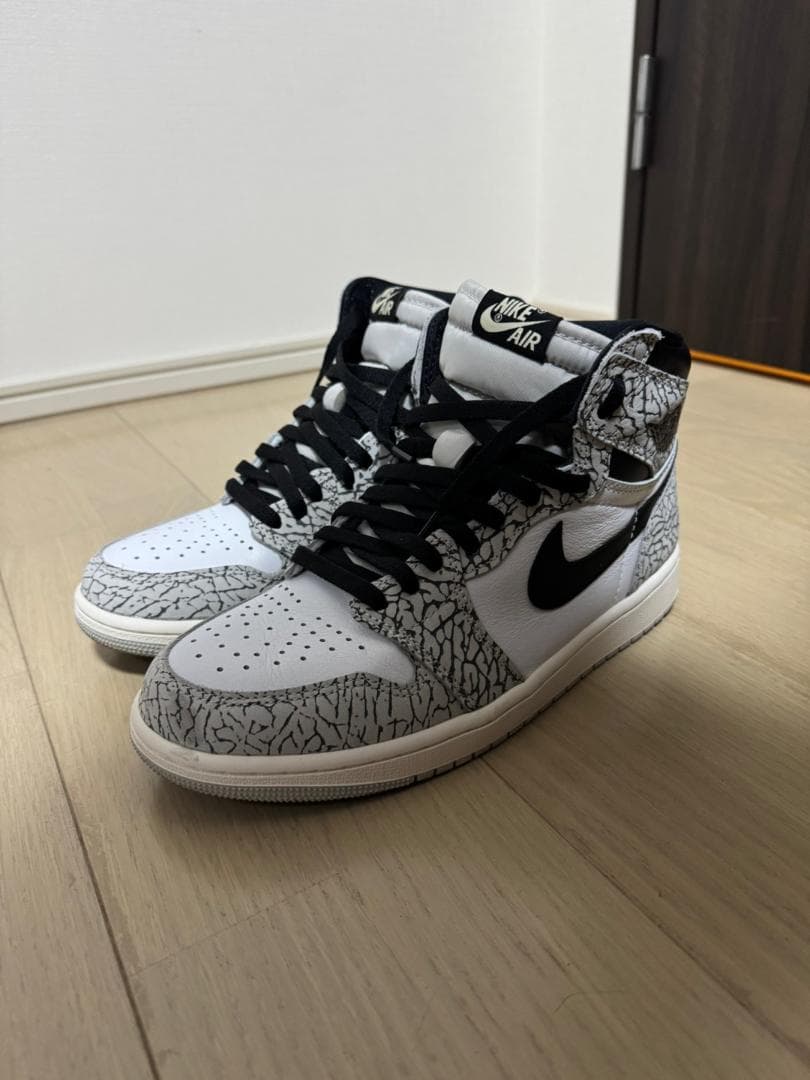 ナイキ ジョーダン1 high og White Cement 27cm