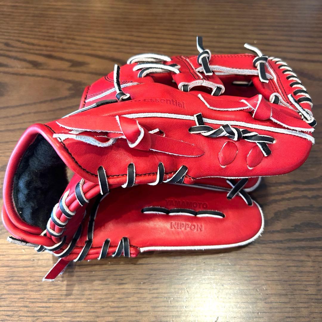 YAMAMOTO Pro Essential　硬式小指2本入れ専用内野用　H6