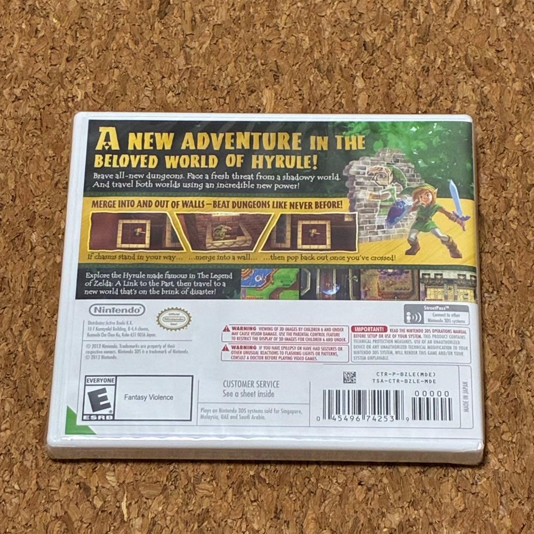 【新品未開封】 北米版 3DS ゼルダの伝説　神々のトライフォース2