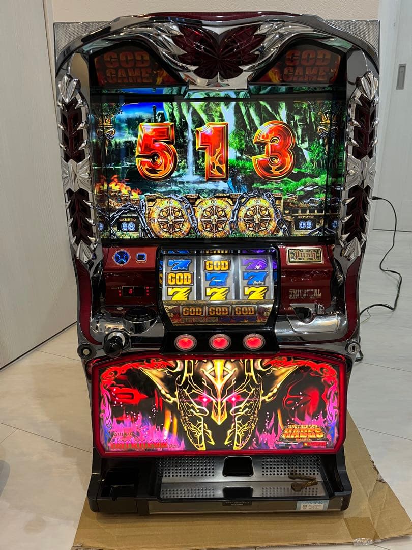 アナザーゴッドハーデス実機　不要機、データカウンター付き