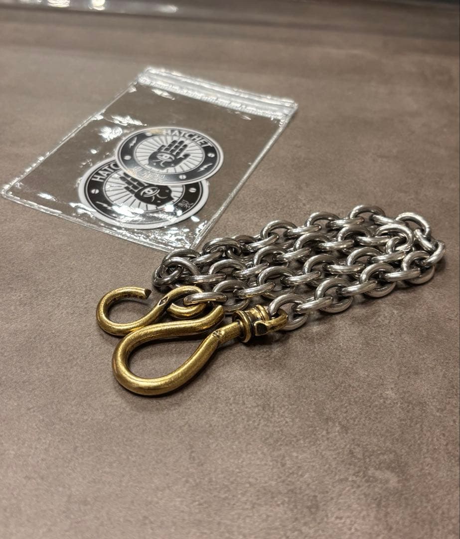 【日本製】HATCHET SilverPlating WalletChain
