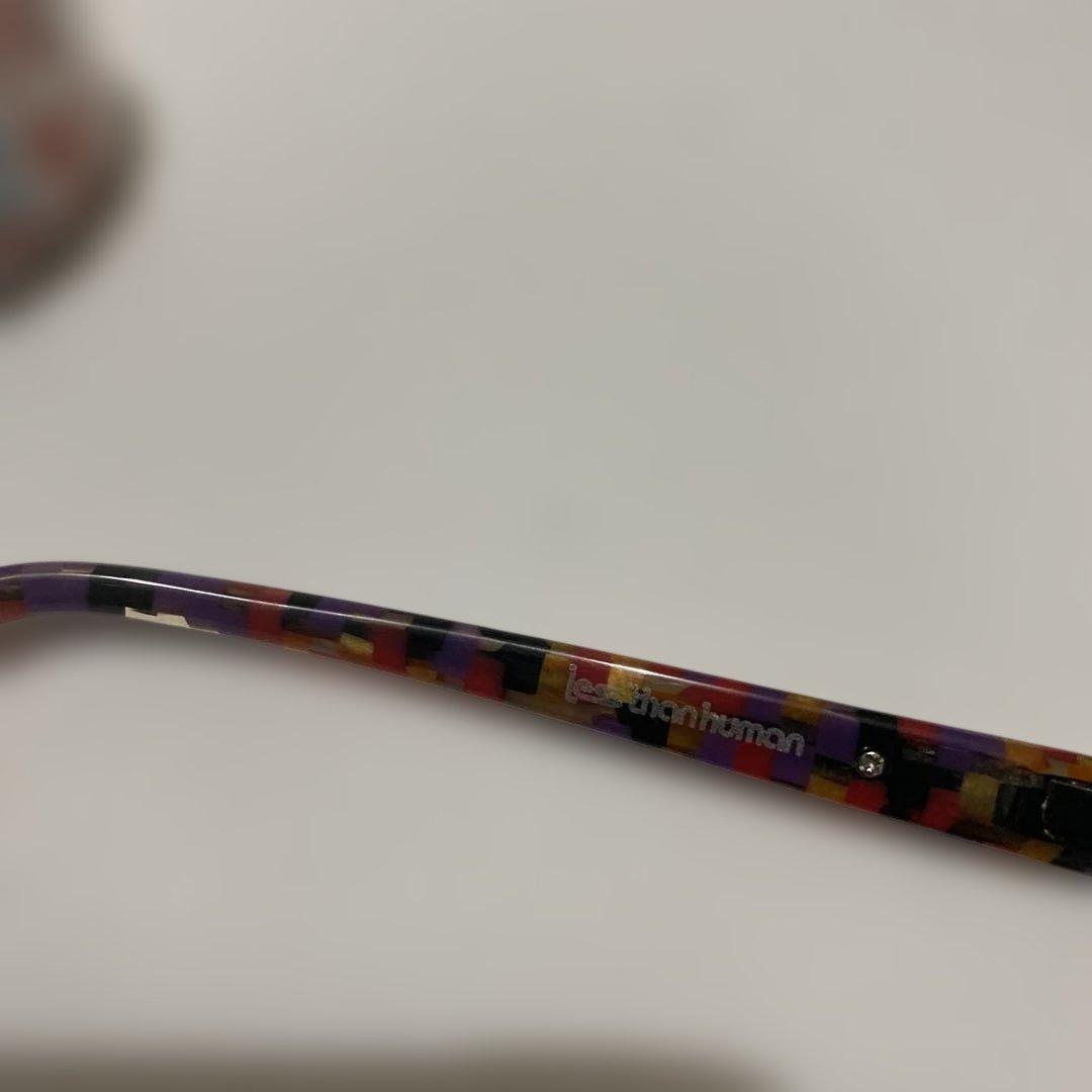 激レア　レスザンヒューマン　メガネ　新品未使用　デッドストック　日本製