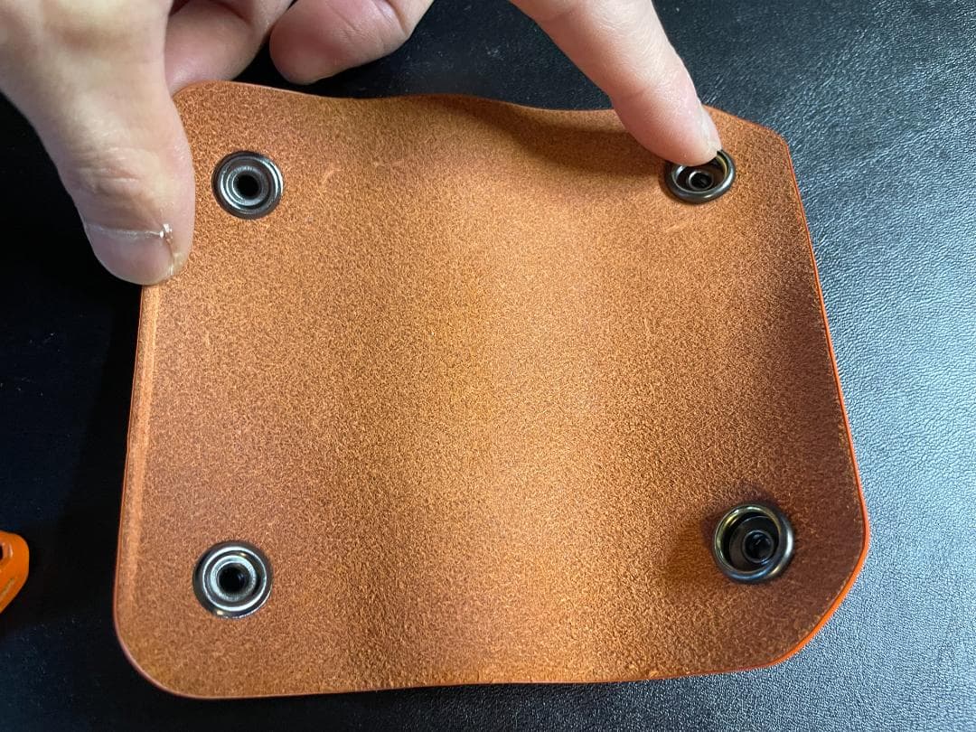 TUMI アクセントキット ネームタグ ハンドルカバー オレンジ　カスタマイズ