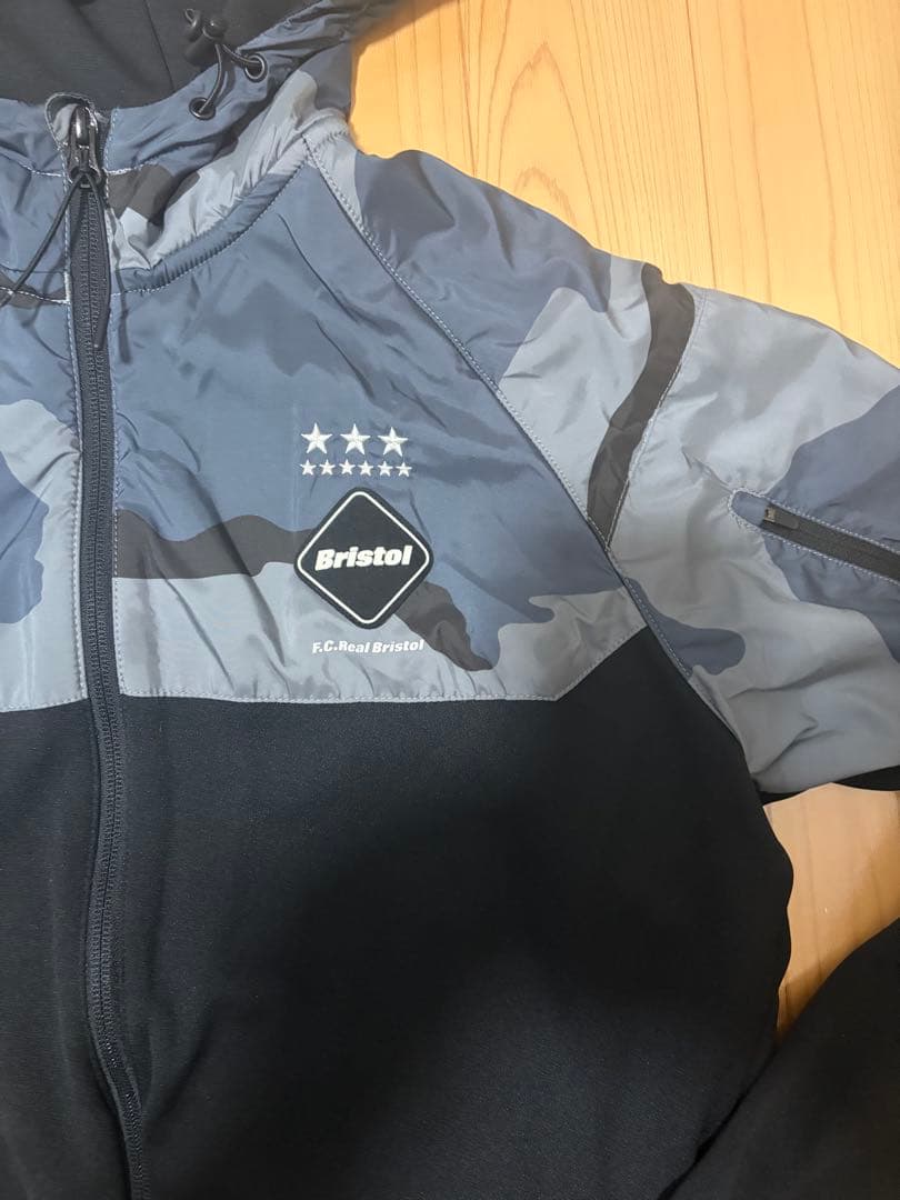 F.C.Real Bristol SOPH.カモフラージュ ナイロンジャケット