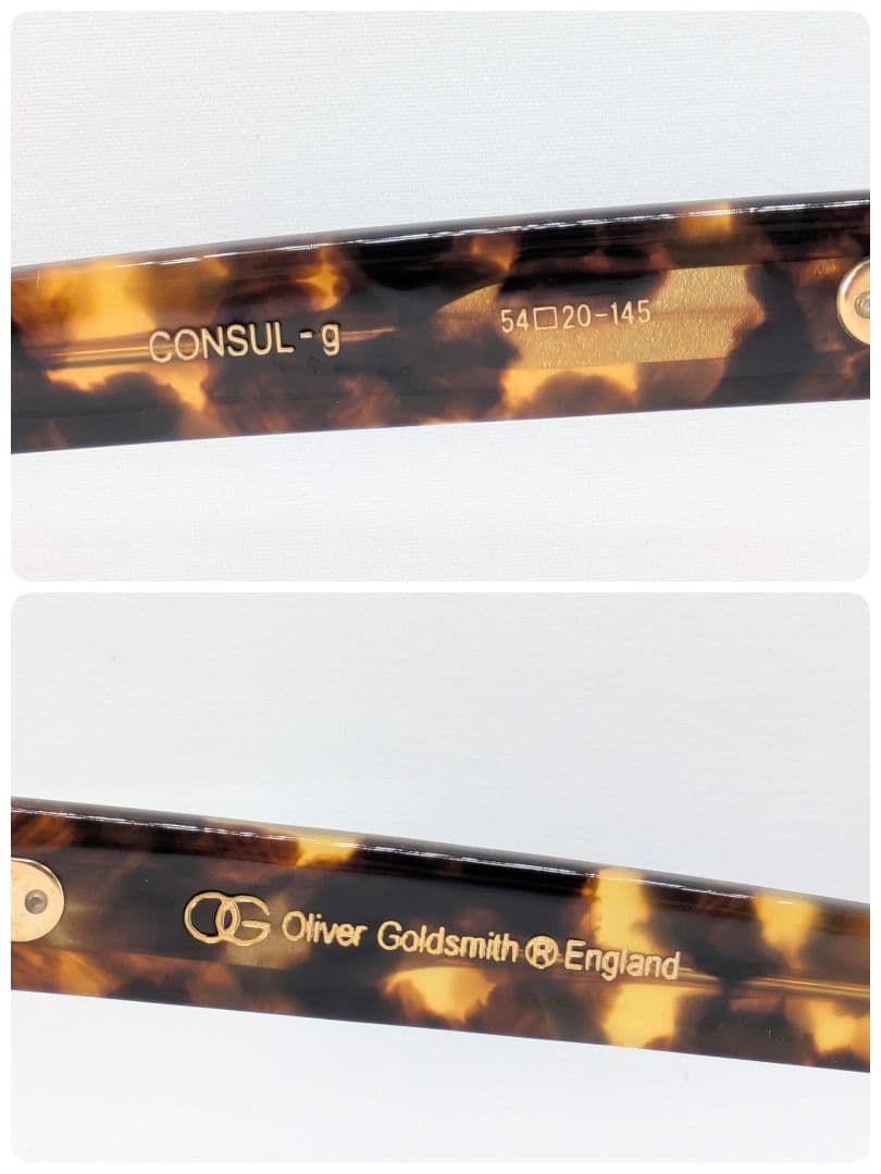オリバーゴールドスミス CONSUL g マイケルケイン コンスル サングラス