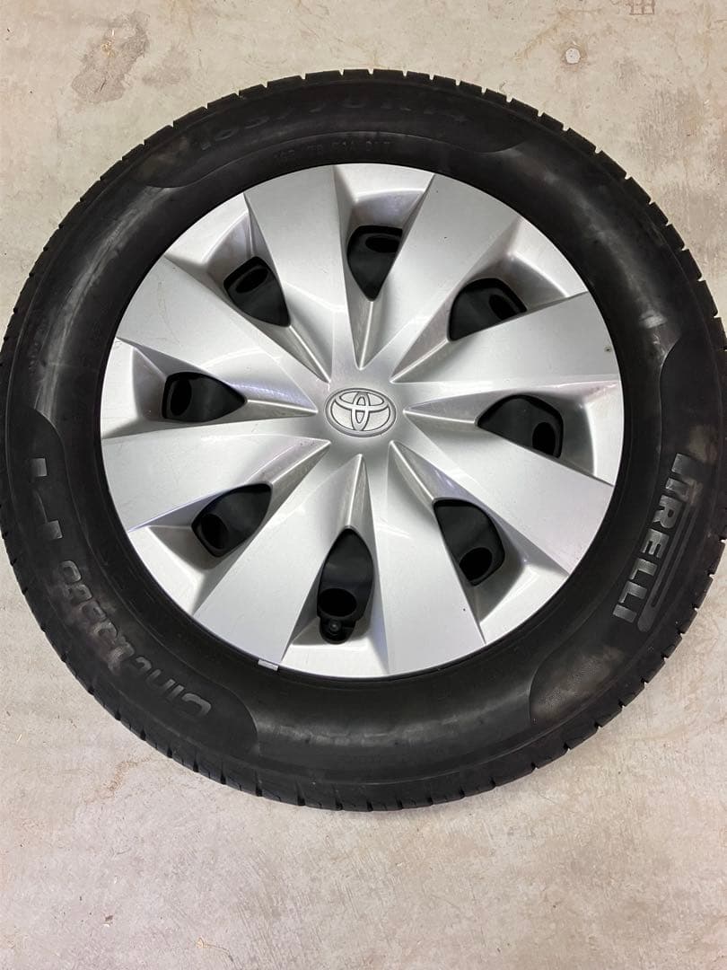 カズ　トヨタ純正スチールホイールタイヤセット　14インチ