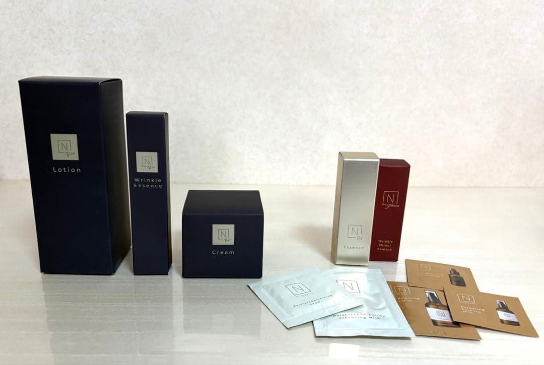 N organic Vie スキンケア３点セット+ミニサイズサンプル付き