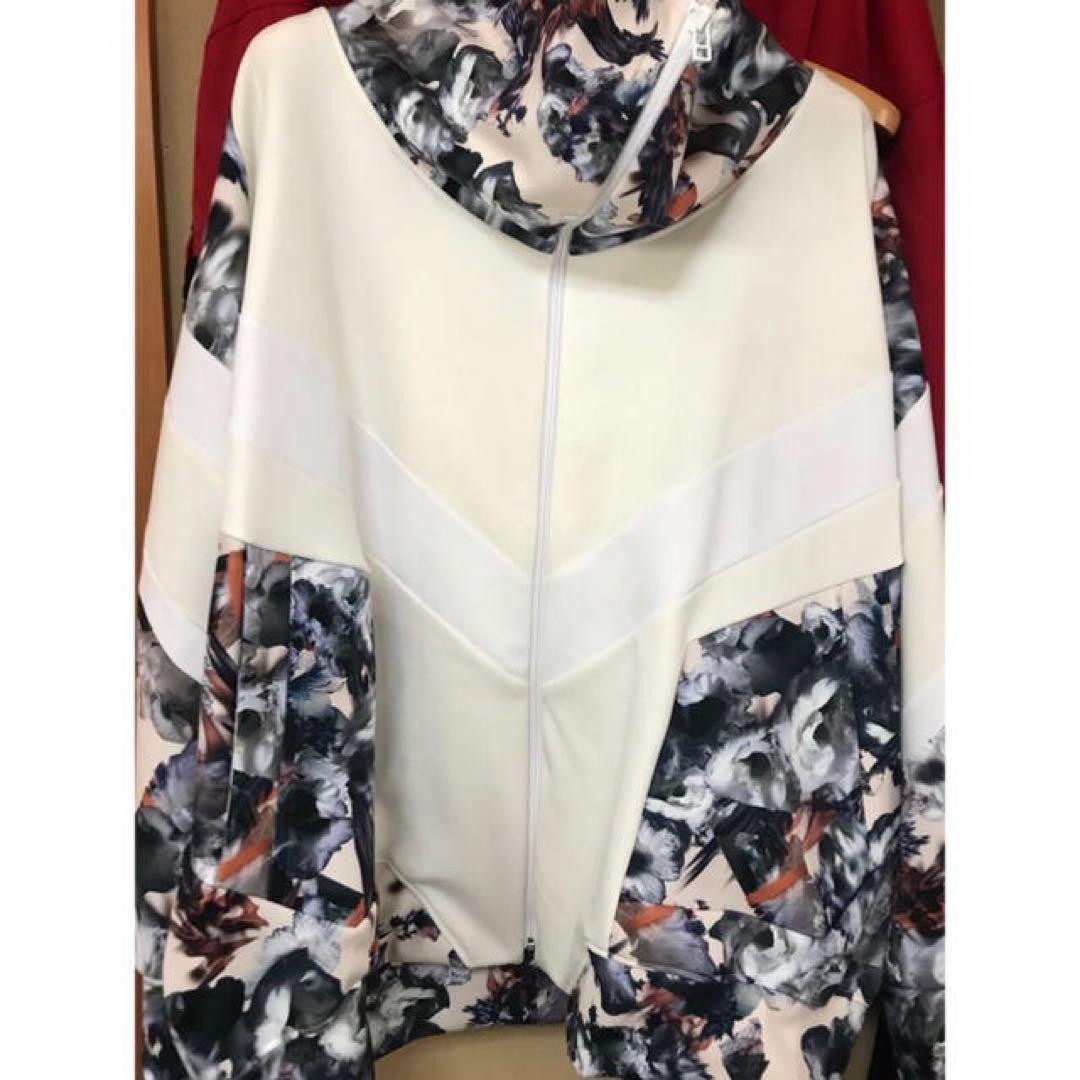 BALMUNG あのちゃん着用　グラフィックジャージーハイネックビックパーカー