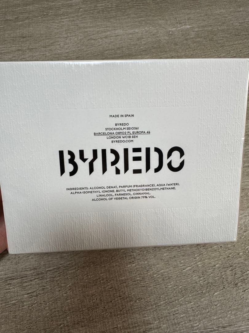 香水(ユニセックス) BYREDO MOJAVE GHOST