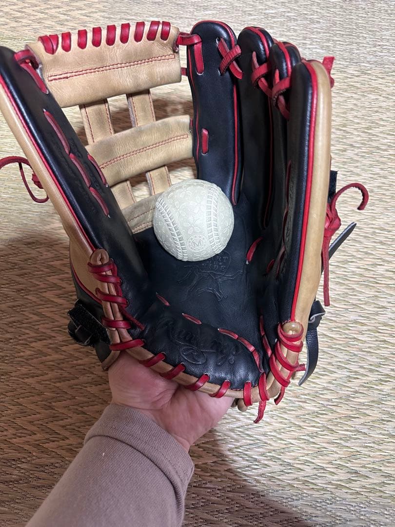 値下げ不可【中古】ローリングス HOH 一般軟式 外野グローブ ハーパーモデル