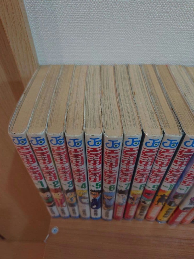 ハンターハンター全巻初版セット ０〜38巻　1〜38巻は透明カバー付