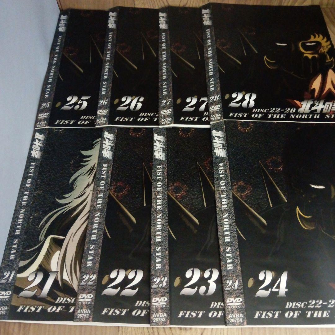 トトロ様　ナ721　北斗の拳25周年記念DVD-~全２８枚　レンタル落ちDVD