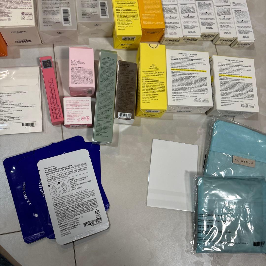 化粧品スキンケアまとめ売りセット26点　SKIN1004 ミシャ　バイオヒールボ