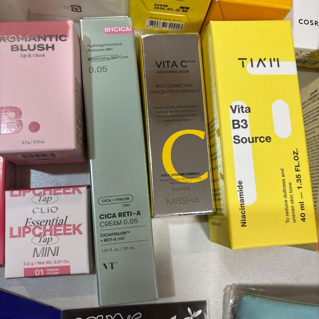 化粧品スキンケアまとめ売りセット26点　SKIN1004 ミシャ　バイオヒールボ