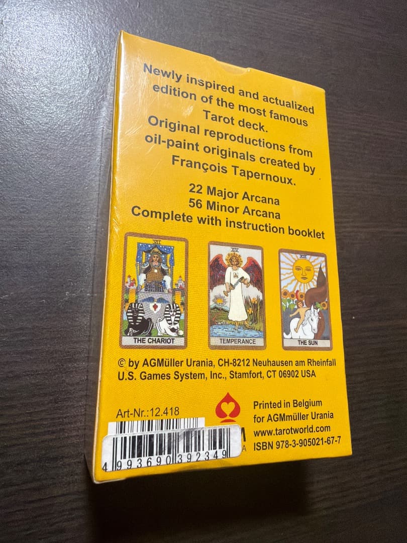 THE GOLDEN RIDER タロットデッキ