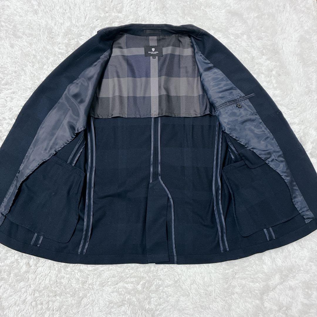 ブラックレーベルクレストブリッジ テーラードジャケット XL 洗える チェック