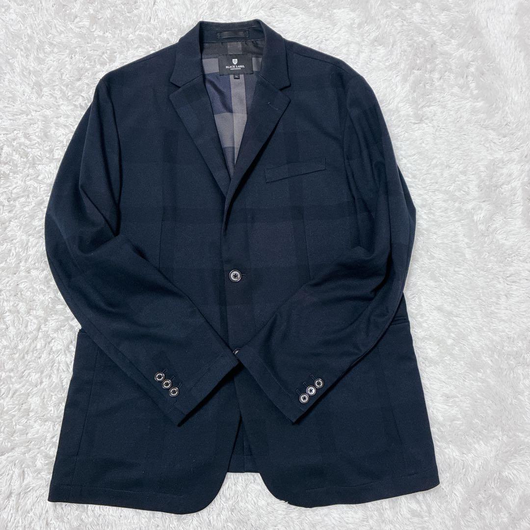 ブラックレーベルクレストブリッジ テーラードジャケット XL 洗える チェック
