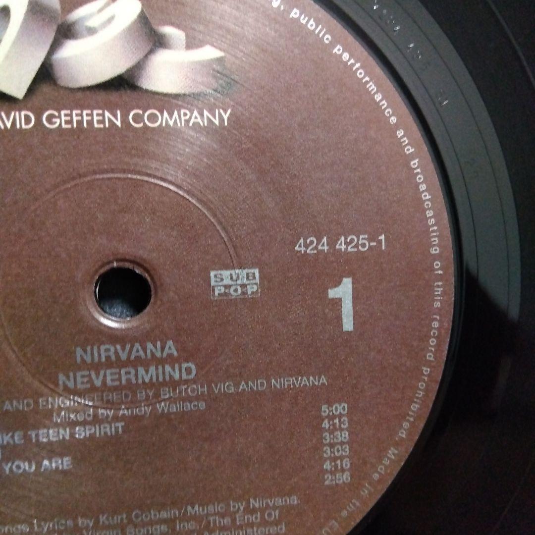 NIRVANA NEVERMIND 2001再発 LPレコード