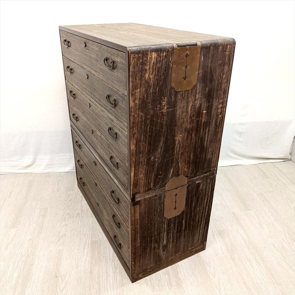 総桐　無垢　整理箪笥　箪笥　着物箪笥　和箪笥　タンス　引き出し　衣類　民藝　民芸