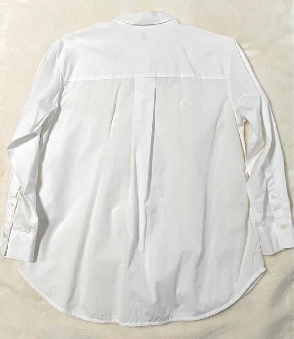 TOTEME ホワイトコットン長袖シャツ