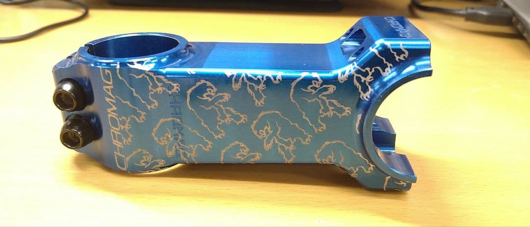 mini1803　CHROMAG RANGER ステム ブルー100mm