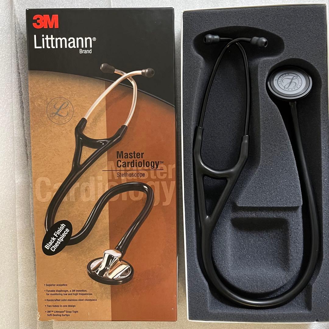 リットマン マスターカーディオロジー 聴診器 ブラックエディション(2161)